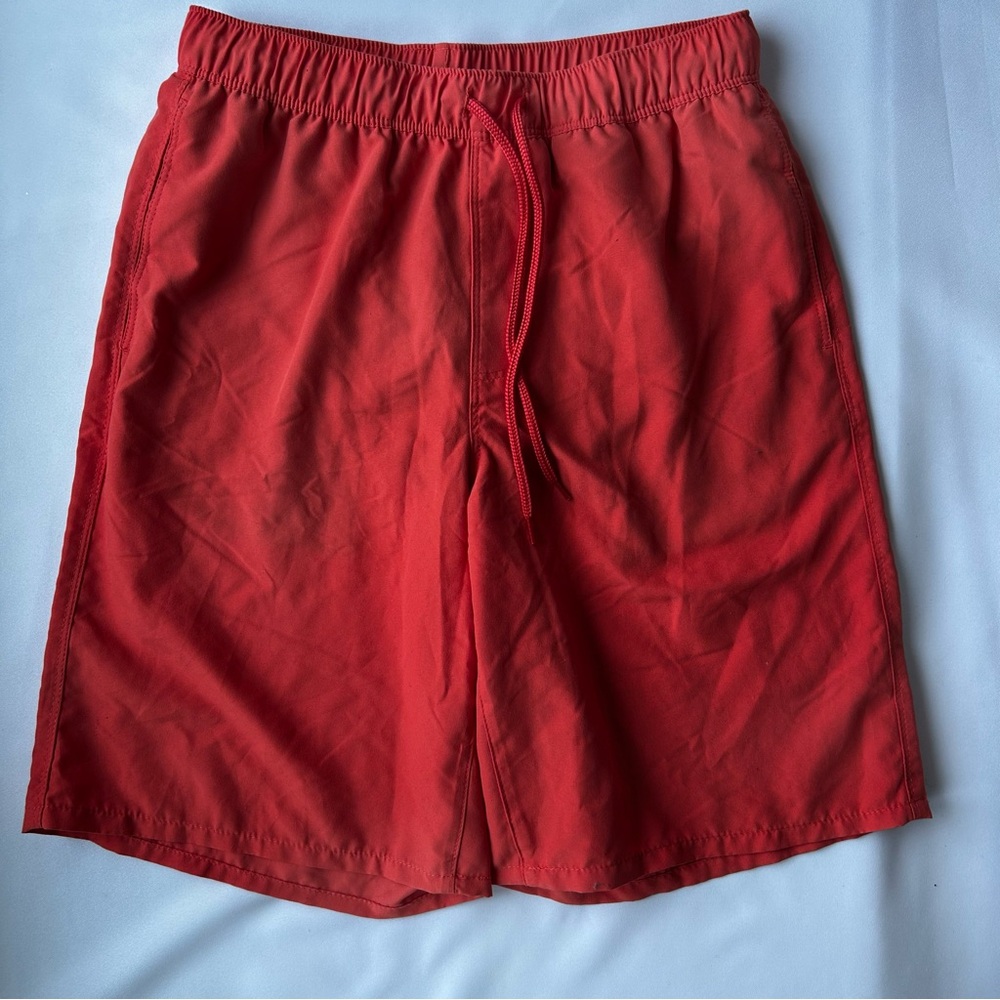 Men’s Red Swim Trunks